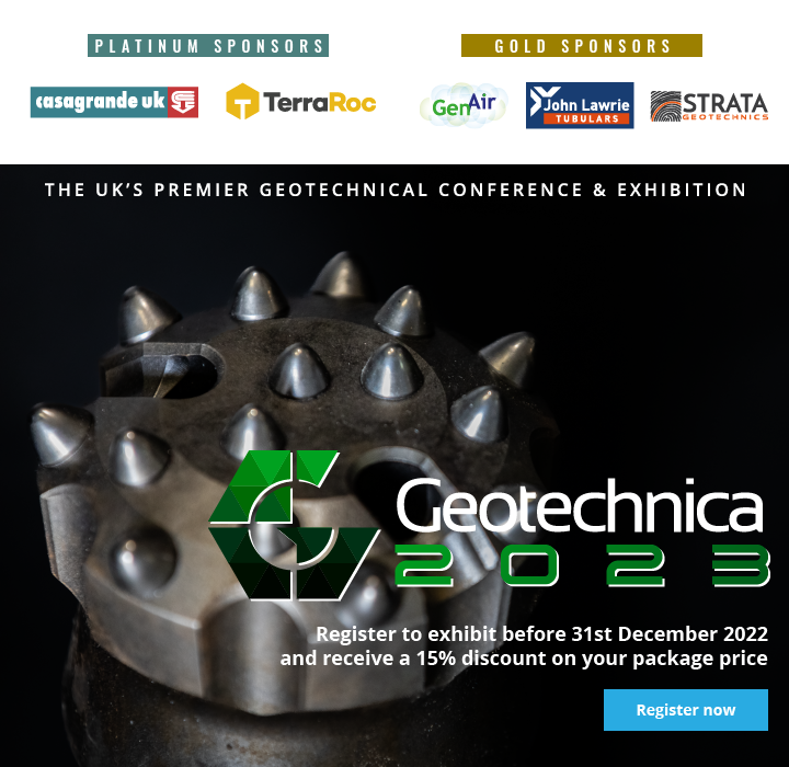 Get 15% off your exhibition space at Geotechnica 2023 NOW! 👈 - mailchi.mp/ags.org.uk/geo…