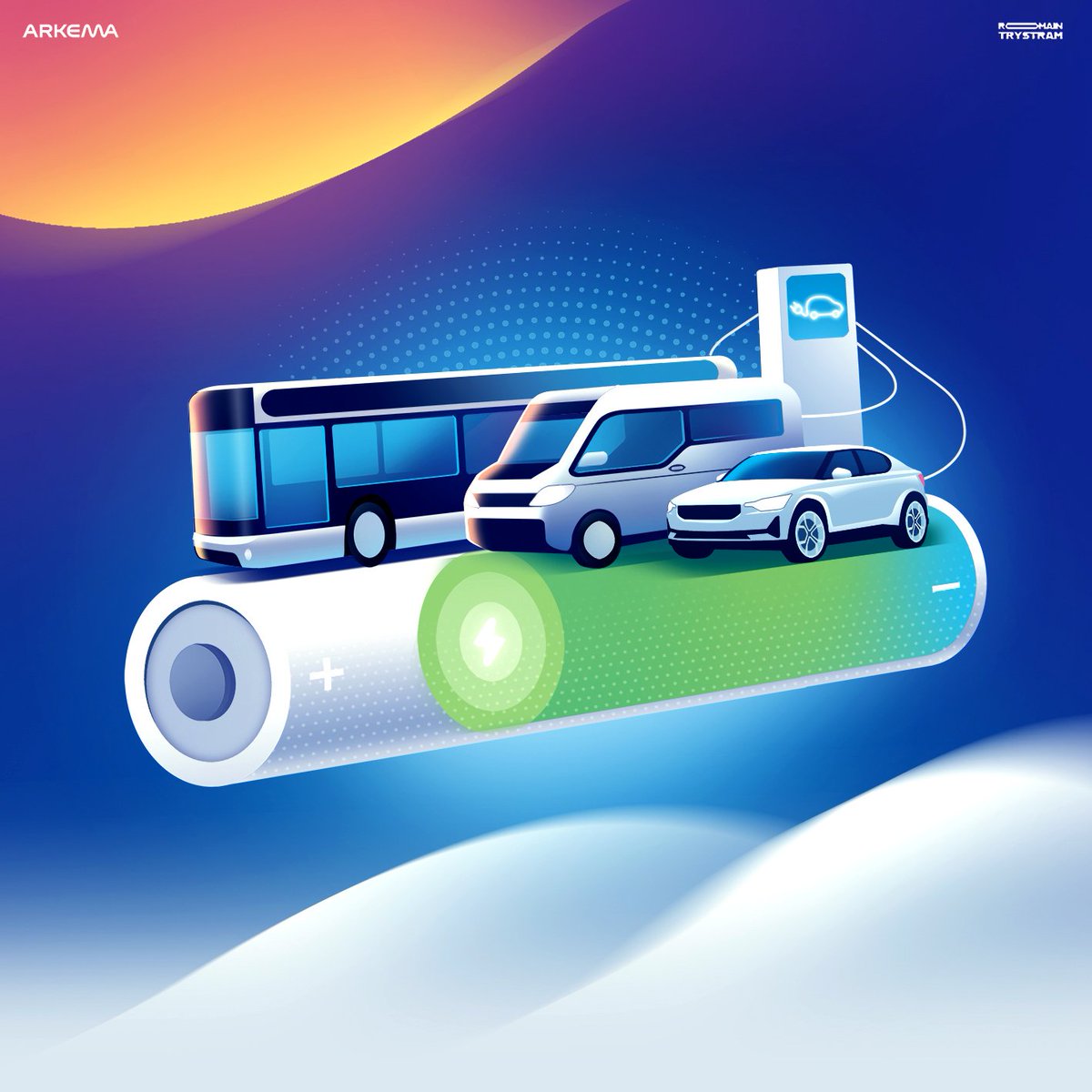 Romaintrystram's tweet photo. I was commissioned by ARKEMA to make a series of illustrations for the anual report of 2022 called "innovative".
#arkema #illustration #anualreport #makingpictures https://t.co/rnSbdbRovY