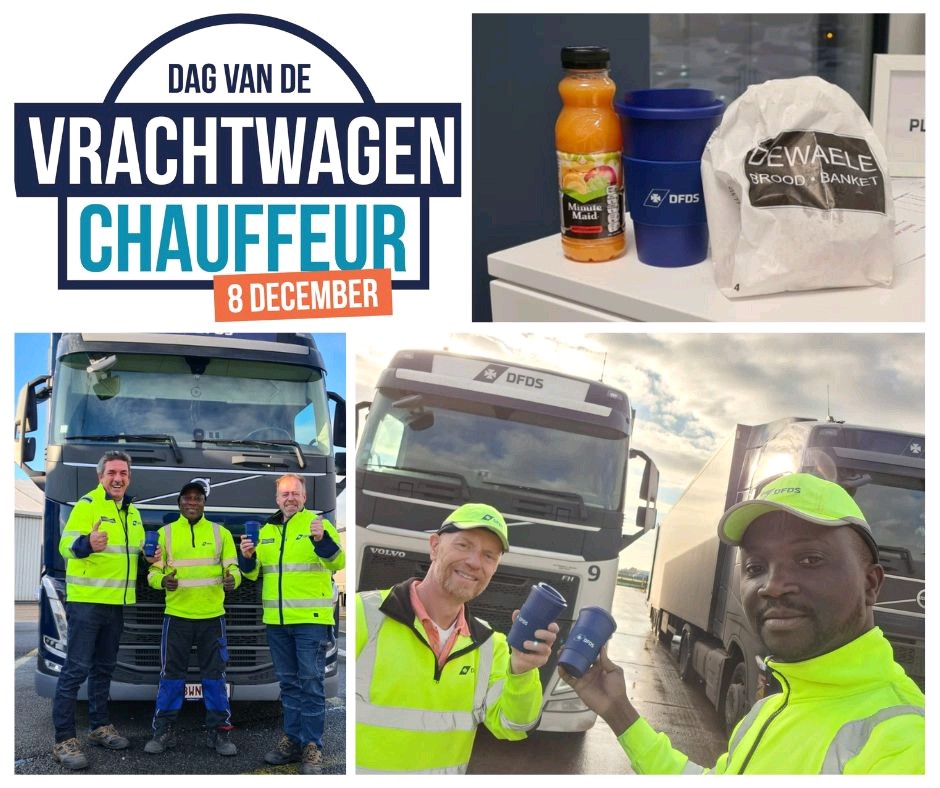 Today we are celebrating Truck Driver's Day!

Big thank you to all the drivers and hauliers for extraordinary commitment and dedication every day!

#wemoveforalltogrow #DFDS