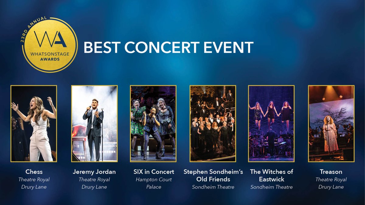 The nominees for Best Concert Event are... Submit your #WOSAwards vote: awards.whatsonstage.com