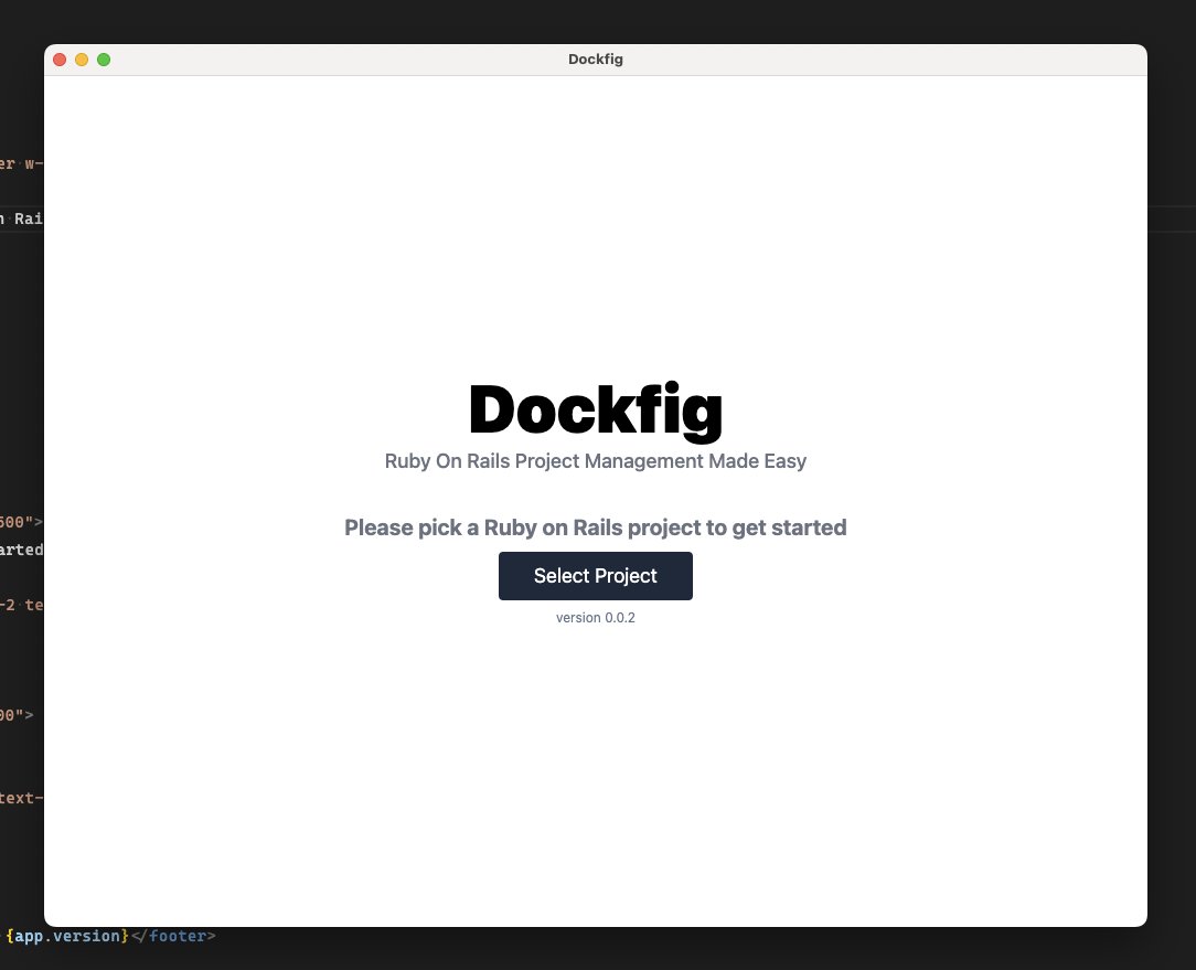 BilalBudhani's tweet photo. Okay, I can't hold it enough. Here is the splash screen of the macOS App I have been working on. 

Select your Rails project &amp; it will figure out the rest, so you focus on coding not configuring

❎ No conflicting dependencies
❎ No brew install ... 
❎ No learning Docker

... 🧵 https://t.co/AOWLdGKYX4