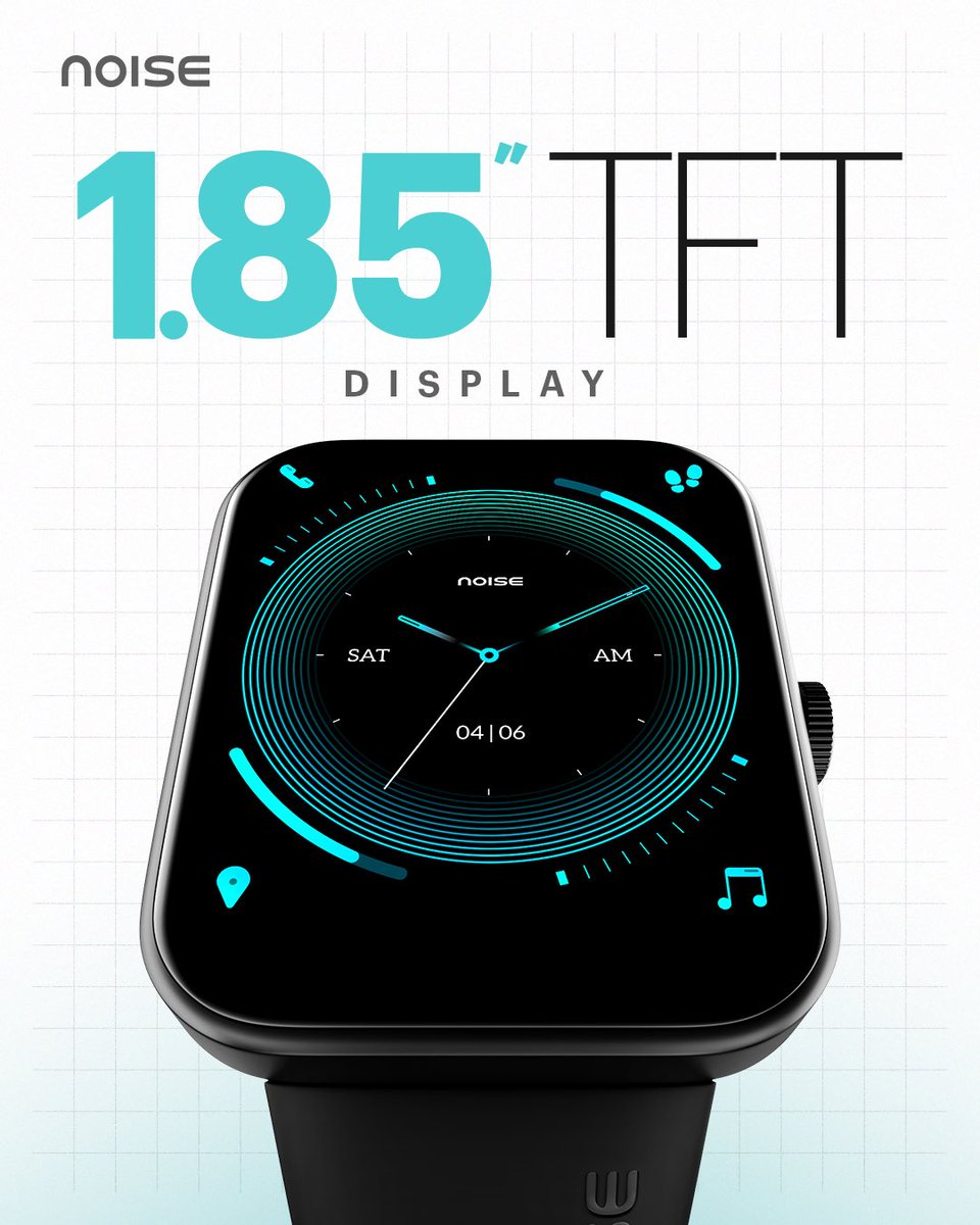 gonoise's tweet photo. Experience perfection on the Loop with our new ColorFit Loop ft. 1.85” TFT display, 2.5D curved glass, advanced calling powered by Tru Sync™️ technology and more.
Launching tomorrow at 12pm on Flipkart and https://t.co/ZB7j37ui5A.
#Noise #NoiseSmartwatch #ColorFitLoop https://t.co/GN5ZHlEJNH