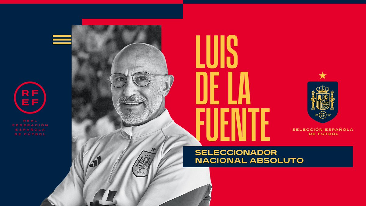 🔴 OFICIAL | La @RFEF confía en Luis de la Fuente como nuevo seleccionador nacional @SEFutbol ✏️ La junta directiva debe aprobar el nombramiento el próximo lunes 🔗 bit.ly/delafuente0812 #VamosEspaña