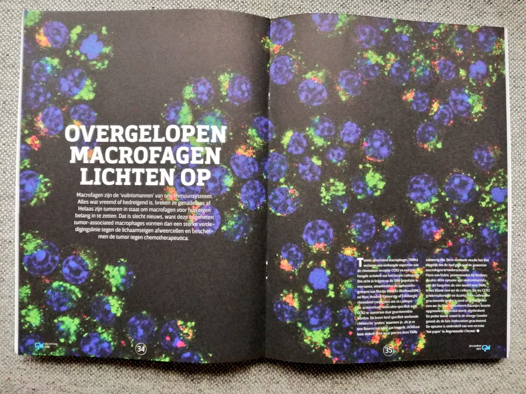 Vereerd dat ons werk is 'uitgelicht' in <a href="/Chem2W/">C2W</a> <a href="/KNCVchemie/">KNCV</a>
🙏🏼

De online versie is hier te vinden:
sciencelink.net/nieuws/overgel…
