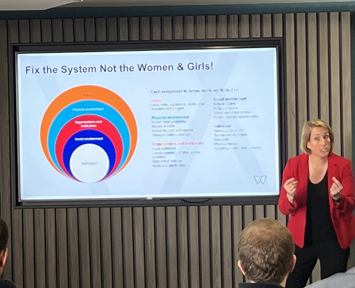 LeshiaHawkEye's tweet photo. .@sportwales @WelshGovernment Sport Summit @CardiffCityFC, listening to the outstanding @OKeefeLisa @IWGWomenSport
- I think I can confidently say this has already won Slide of The Day 🙌🏻👊🏼 #YesThis👇🏻 https://t.co/57It06COge