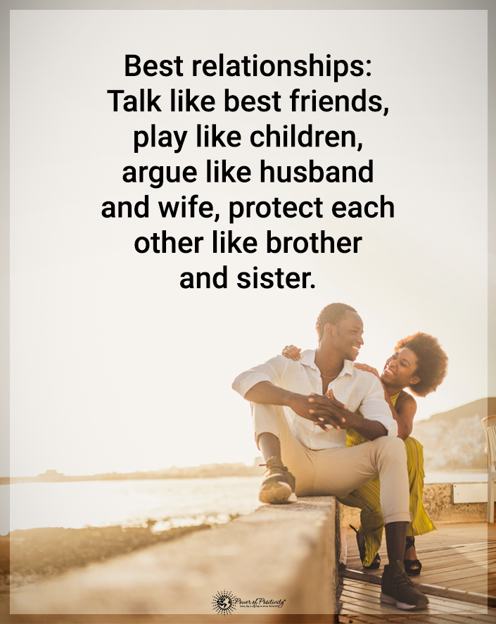 Best relationships: