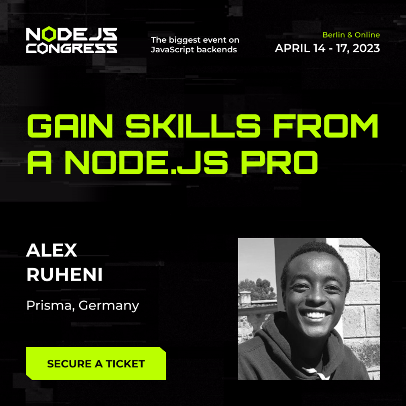 NodeCongress's tweet photo. The Node Congress 2023 line-up is outstanding! 

The creator of Deno, Node.js and founders &amp; software engineers from companies like Baselime, Cloudflare &amp; Prisma will give the lowdown on the Prototype Pollution in JS, Databases at the Edge &amp; #nodejs startup snapshots &amp; more!