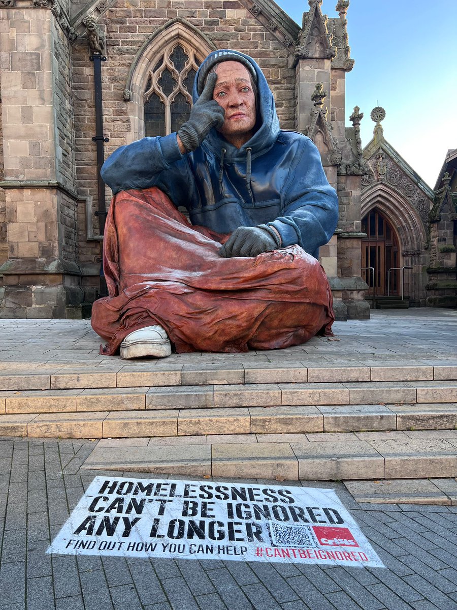 Since 2018 we have worked across the region to significantly reduce the number of rough sleepers on our streets - but there’s still so much more to be done It was poignant to visit ‘Alex’ in Brum this morning, @crisis_uk’s colossal reminder that homelessness can never be ignored