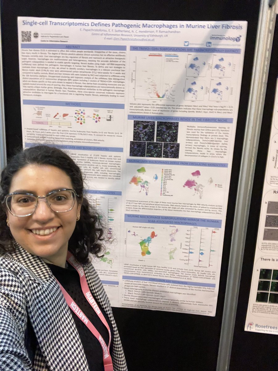 Last change to check out Poster 053 at @bsicongress if you are interested on how we defined novel pathogenic macrophages in murine liver fibrosis using single-cell transcriptomics #BSI22 #liverimmunology #macrophages #SinglecellGenomics