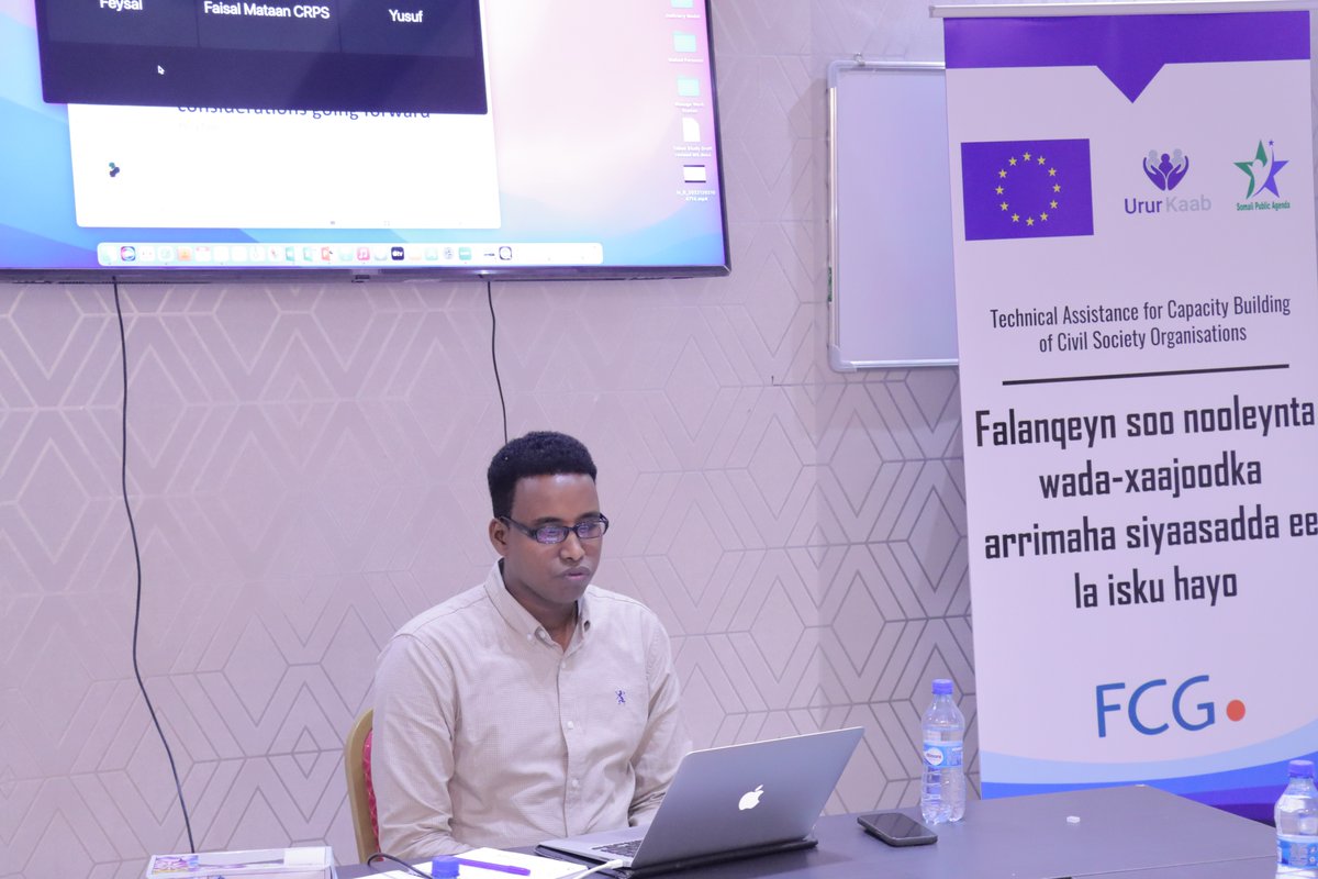 In partnership with <a href="/UrurKaab/">Urur Kaab</a>, we concluded an engaging forum on our policy paper “Revitalizing the negotiation of contentious political issues: Key considerations going forward” co-produced with SDP/<a href="/RVInews/">Rift Valley Institute</a>

CSOs in Mogadishu &amp; FMSs working on governance issues joined the forum