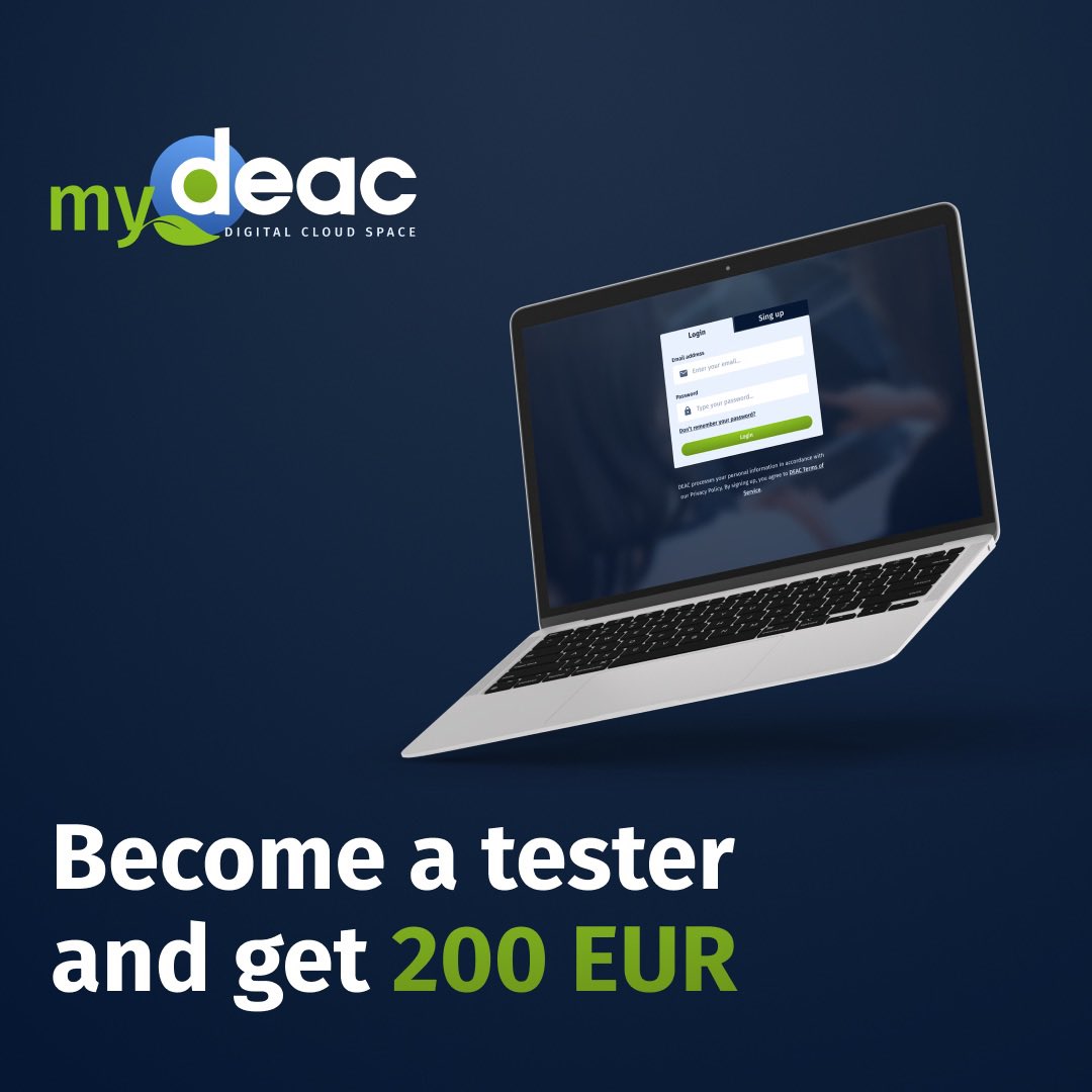 DelskaDC's tweet image. We are launching a revolutionary cloud computing platform – myDEAC. Automatic creation of virtual servers, workspace for existing clients, communication and more.
 
Become a tester and sign-up now: deac.eu/early-access/e… 
 
#myDEAC #datacenter #virtualservers #cloudservices