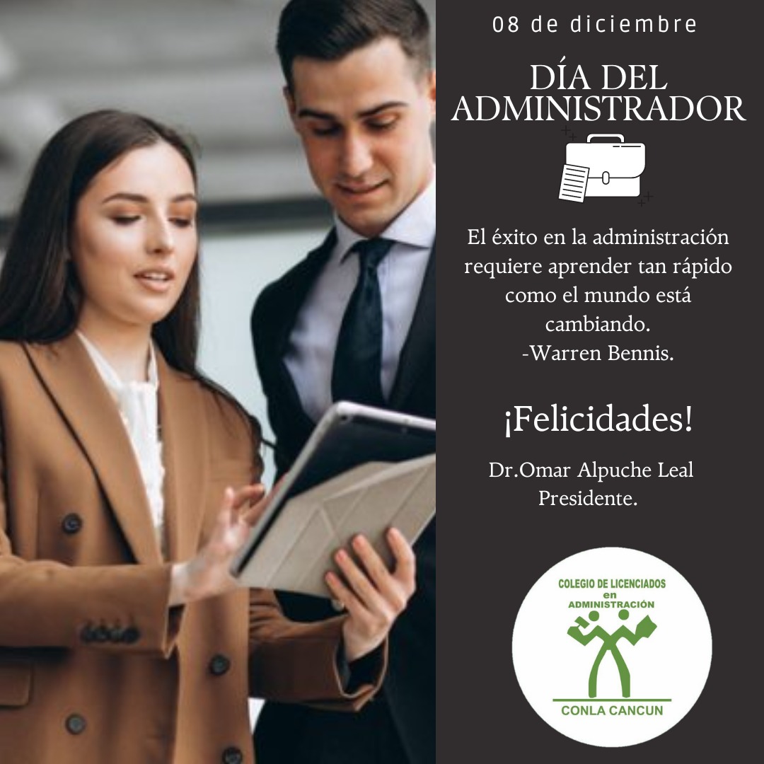 <a href="/omaralpuche/">omar alpuche leal</a> <a href="/egresadostec/">Asociación de Egresados del ITCH, A.C.</a> <a href="/LigiaSierraA/">Ligia Sierra Aguilar</a> <a href="/60_maldonado/">Carlos Maldonado P</a> <a href="/arquitecto_mx/">Victor Sánchez Ruz</a> <a href="/egreteccancun/">Fundación de Egresados y Amigos del TecNM</a> <a href="/enriqueoyromero/">Enrique Oy Romero</a> <a href="/chetubien/">Comunidad Chetubien</a> <a href="/chetubuenisimo/">Chetubuenisimo</a> <a href="/ConlaCancun/">CONLA Cancun</a> <a href="/inap_mx/">INAP México</a> <a href="/iapqroo/">IAPQROO</a> Felicidades a los #LicenciadosEnAdministración en particular a los de la <a href="/ComunidadTecNM/">ComunidadTecNM</a> <a href="/TecNM_MX/">TecNM</a> <a href="/IT_Chetumal/">TecNM - Chetumal</a> <a href="/TecNM_Cancun/">@TecNM_Cancun</a> por su profesionalismo y contribución al desarrollo económico del Estado de #QuintanaRoo tanto en la #IniciativaPrivada como en el #Gobierno <a href="/MaraLezama/">Mara Lezama</a>