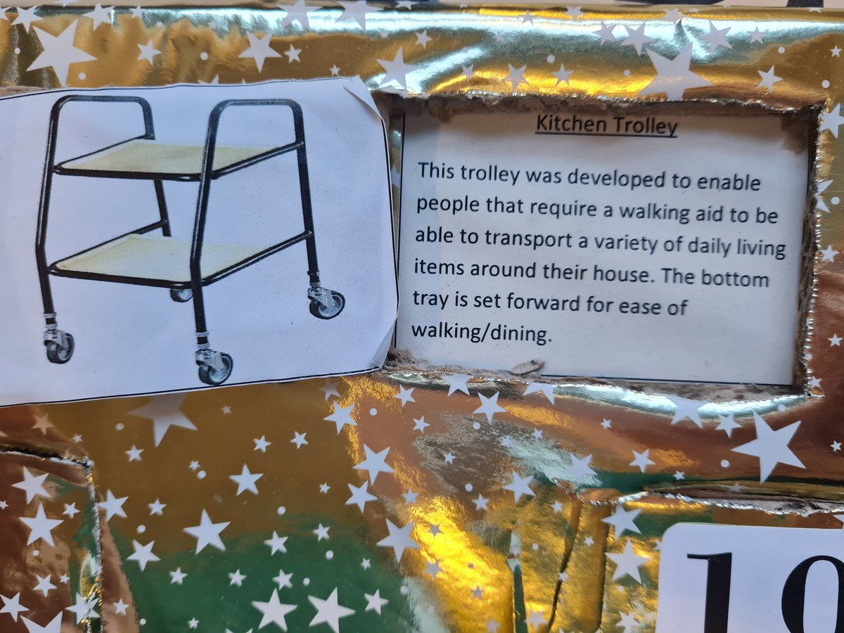 kerri_schOT's tweet photo. Another day in the life of the #OTMAS advent calendar π
ππ Kitchen trolleys can be really helpful for some of our patients to be able to safely transport items at home π« https://t.co/2aea20mwzn