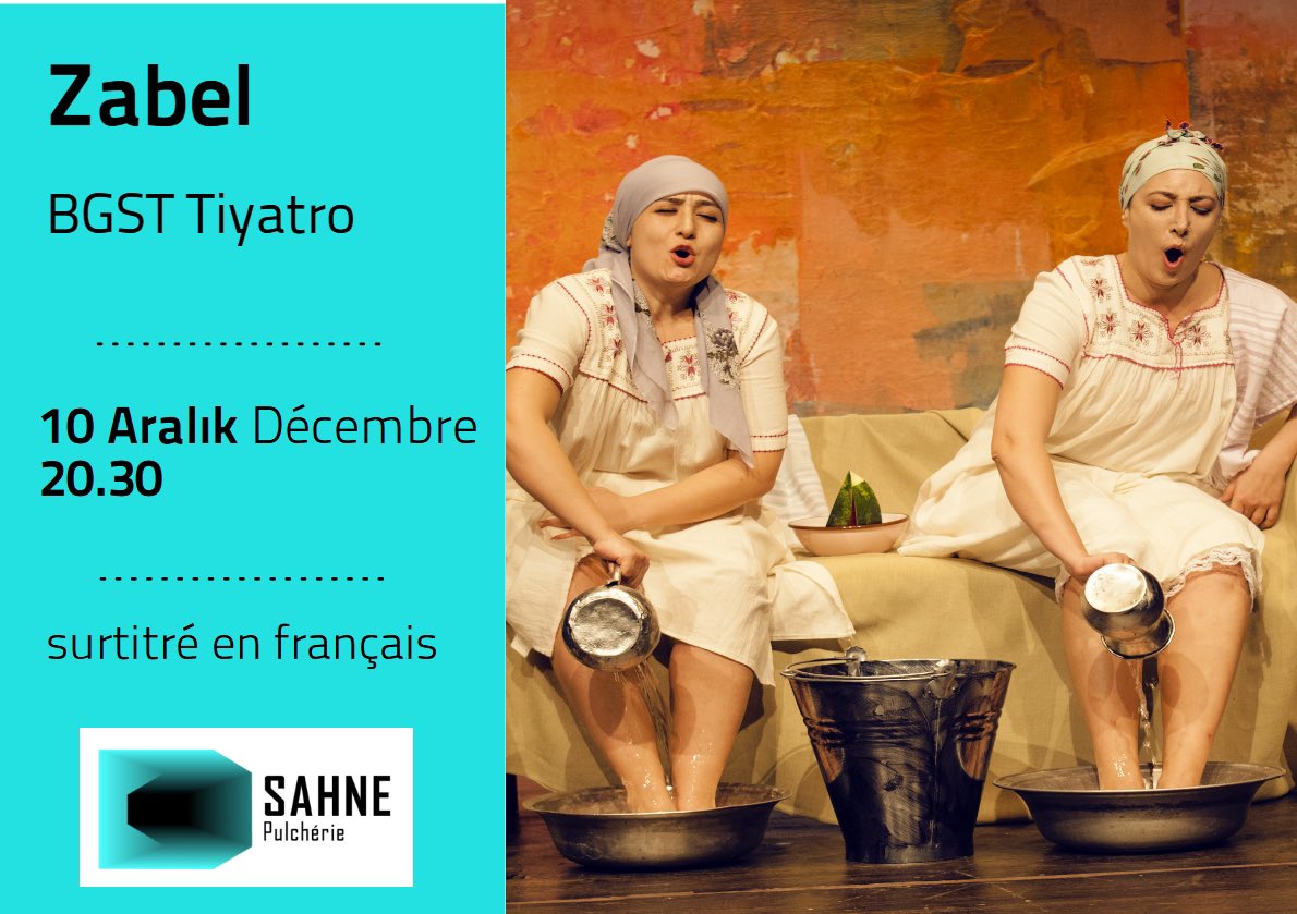 10 Aralık Cumartesi Sahne Pulchérie’de! Biletler: tiyatrolar.com.tr/m/tiyatro-bile… | Samedi 10 décembre à Sahne Pulchérie ! Spectacle surtitré en français. <a href="/BgstTiyatro/">BGST Tiyatro</a>