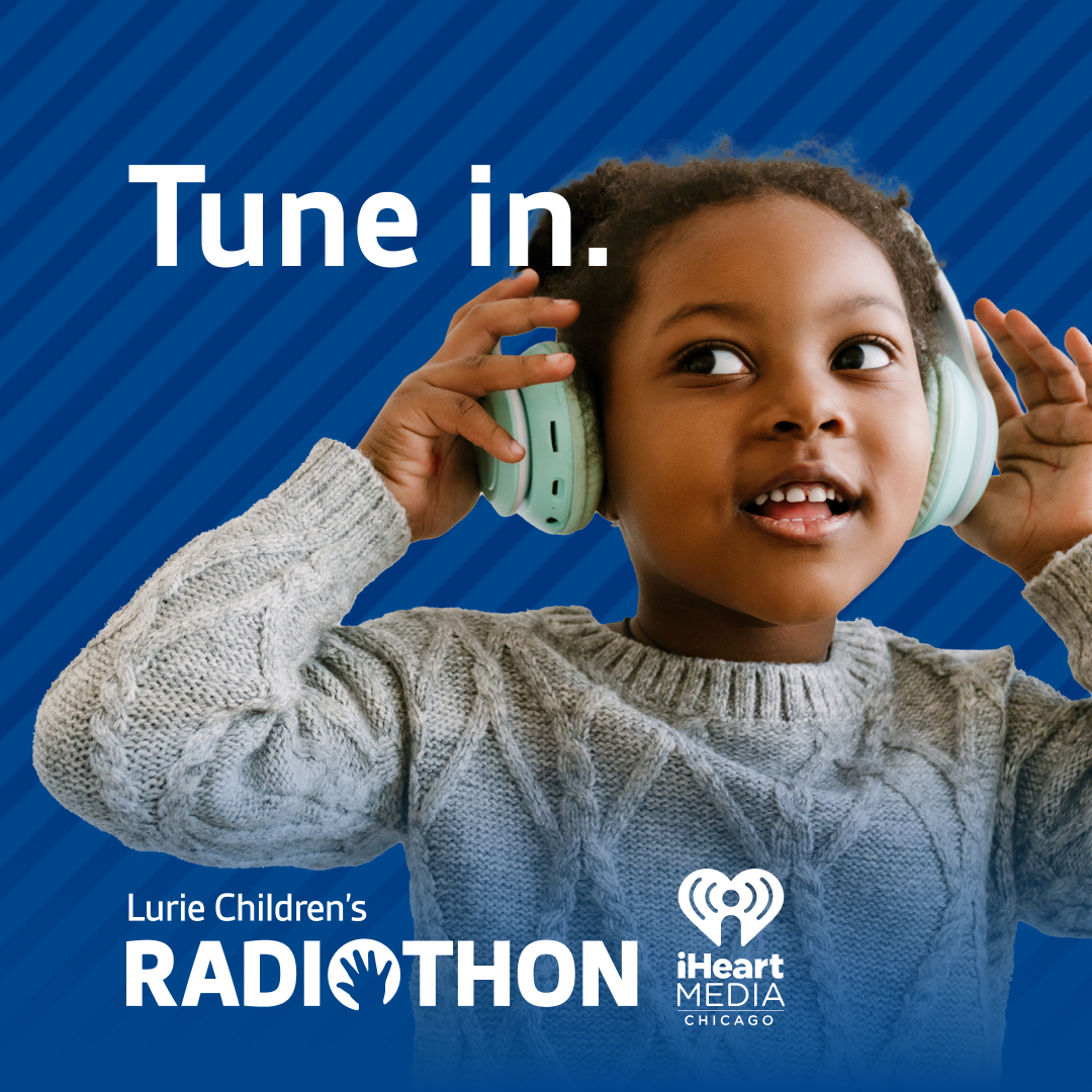 We're LIVE with the #LurieRadiothon and it's time for us all to give to the kids who can't wait... please give what you can- operators are standing by 1-888-831-7733 or text LURIE to 51555