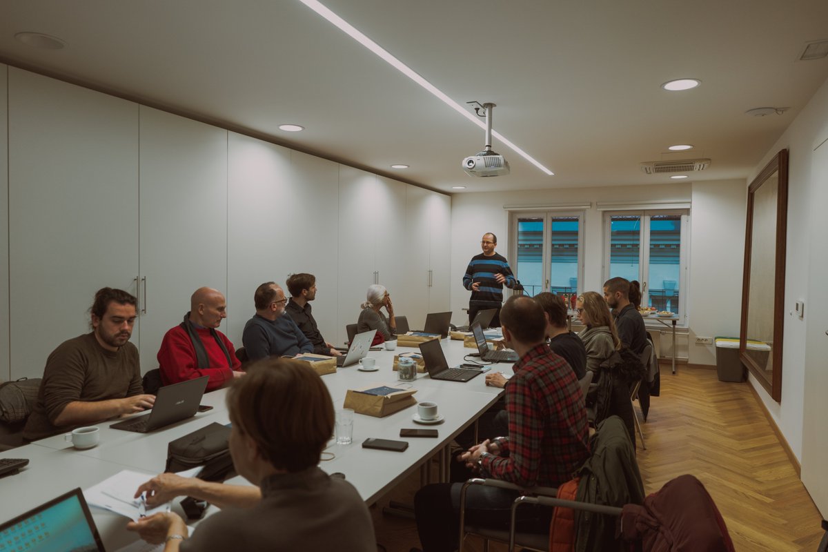 The final meeting of the <a href="/Minervaproject3/">Minerva project</a> at the Research Centre of the Slovenian Academy of Sciences and Arts!

Our last meeting ended, and very soon, we will release the Open Online Courses (MOOC), which will be the project's final deliverable.

#openaccess #Eu