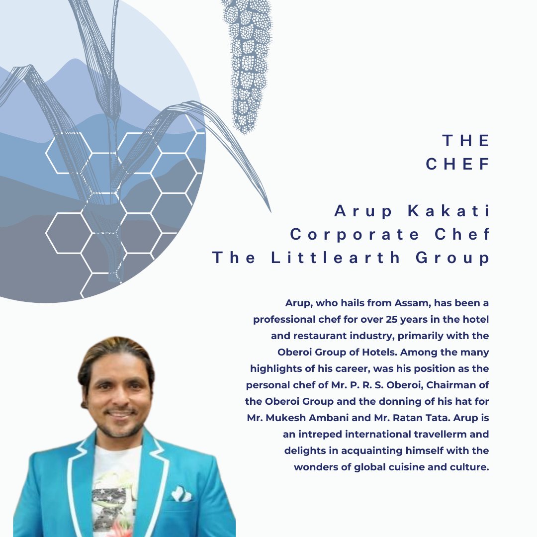 NilgirisTNF's tweet photo. #NilgirisWildFoodFestival22 is excited to announce #chefs &amp; guests #speakers lineup. 

Meet Chef Arup Kakati, Corporate Chef–The Littlearth Group. 

Tickets:
https://t.co/yAFbB97INk 
https://t.co/33STseBRgg https://t.co/h8UhmOSItI