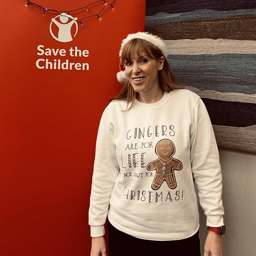 torysleazeUK's tweet photo. ๐ดโโ ๏ธ Wearing my sweater to help make the world better. #ChristmasJumperDay
Supporting @savechildrenuk to help get children the future they deserve.#Gingers #ForLifeNotJustForChristmas https://t.co/CSAMzrco75 https://t.co/FtrXStz07g