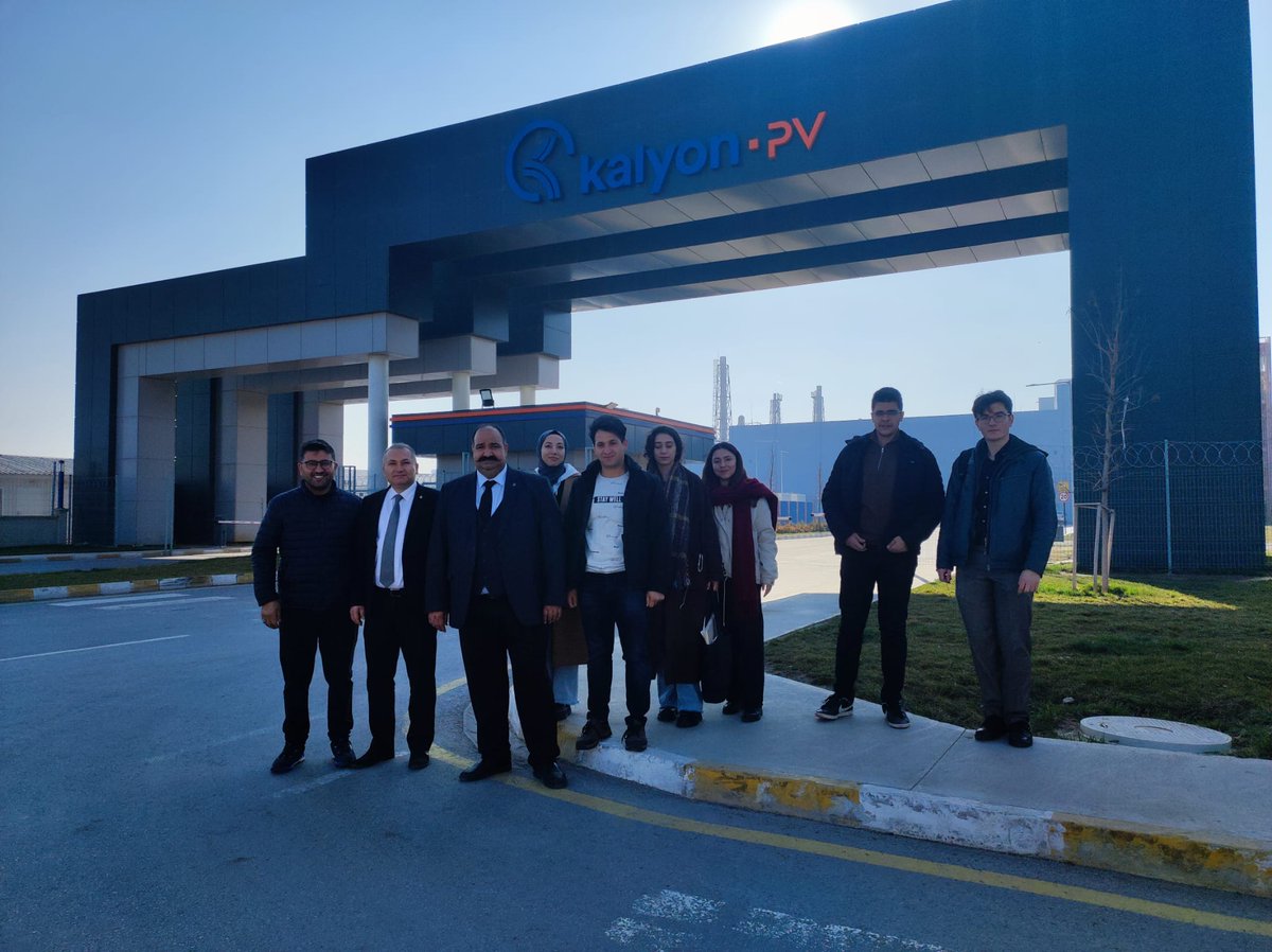 <a href="/Tekder_Ankara/">TEKDER-Ankara</a> olarak, #Teknik Gezi programları kapsamında üniversiteli kardeşlerimizle <a href="/KalyonPv/">Kalyon PV</a> tesislerini ziyaret ettik. Nazik davetleri ve misafirperverlikleri için teşekkür ederiz.
