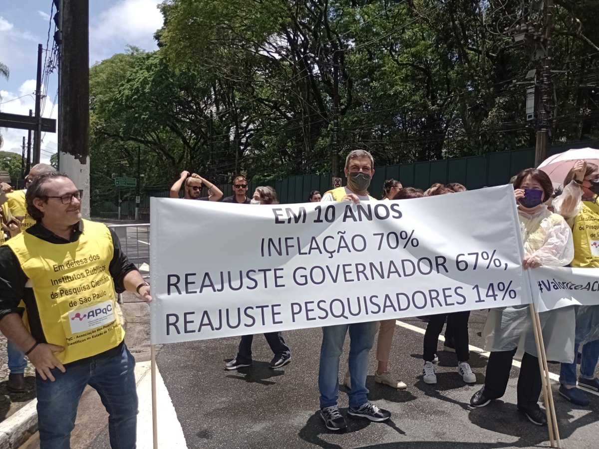 CristinaPqc's tweet photo. Cientistas dos Institutos de Pesquisa de SP solicitam o diálogo com o novo Governo. #APqC #ValorizeaCiência
@tarcisiogdf
@FelicioRamuth
@AssembleiaSP
@carlaopignatari
@DelegadoOlim
@itamar_borges
@guilherme_afif
@gilbertokassab
@g1saopaulo https://t.co/j9lrwEPh0t