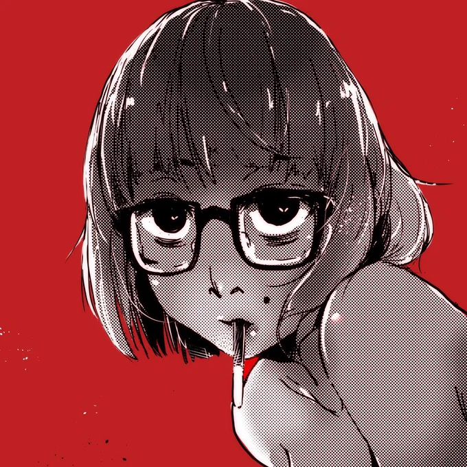 #今年も残りわずかなので今年一番伸びた絵を貼るちなみに新規のみの年一はこの赤いの。 