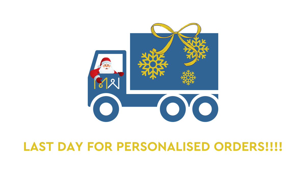 MyWorkwearCo's tweet photo. Don't miss out... it's our last day for ordering personalised items today if you need delivery before Christmas!

#workwear #uniforms #lastdelivery #christmasdelivery #personalisedgifts #personalisedclothing https://t.co/E2Ss0ln3cz