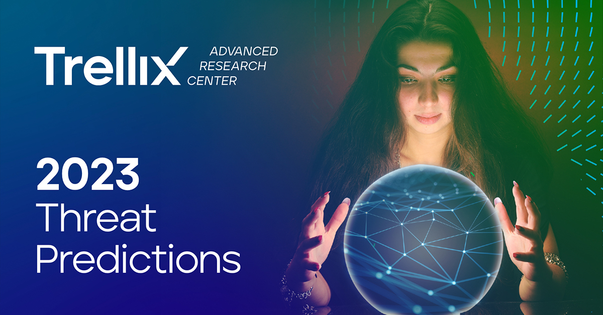 Keeping up with global news and trends is essential, especially in the cybersecurity industry. See why I turn to <a href="/TrellixARC/">Trellix Advanced Research Center</a> they recently released their 2023Threat Predictions Report, outlining what we may see (and may need to prepare for) in the new year.trellix.com/en-us/solution…