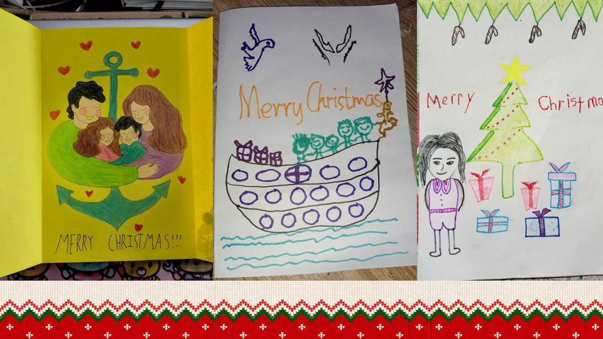 We're looking through some of the fantastic entries to this year's Christmas card competition &amp; it's suddenly starting to feel very festive! Thanks to the children of our offshore colleagues for these beautiful creations. Picking our winners is going to be quite a task.