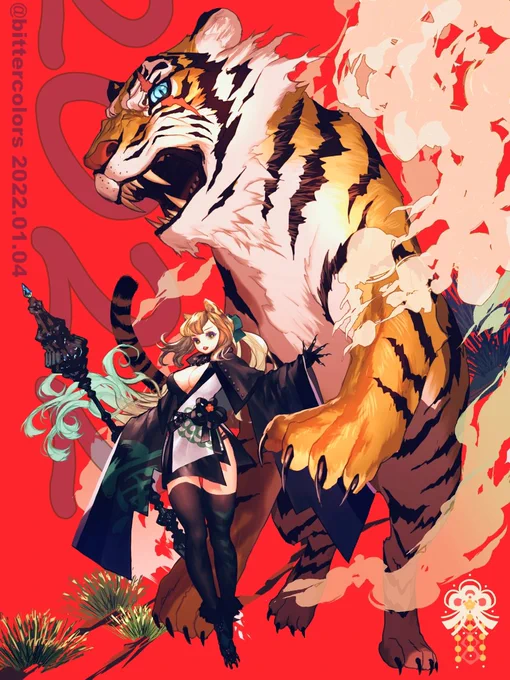 #今年も残りわずかなので今年一番伸びた絵を貼る 