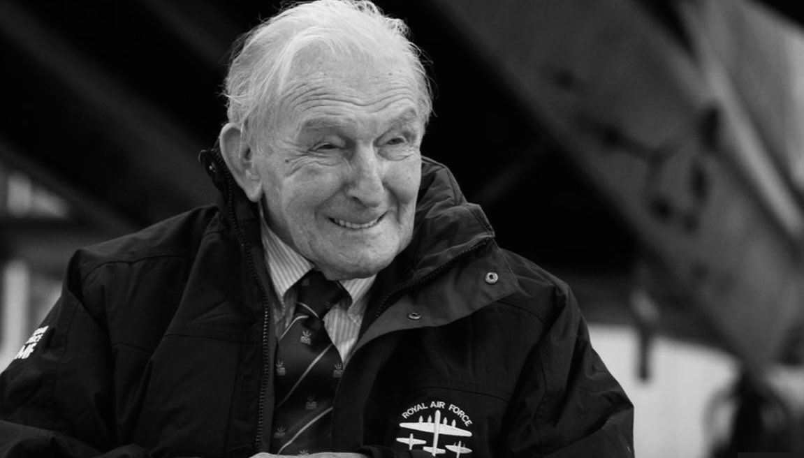The_East_End's tweet photo. RIP ‘Johnny’ Johnson - last of the Dambusters - he lost his mother when he was a toddler, and was beaten by his father. He flew 20 missions with 617 Squadron amidst the terror of the Second Word War. To my knowledge, he received no ‘counselling’ at any time in his life… a hero… https://t.co/eg23V7kqtP