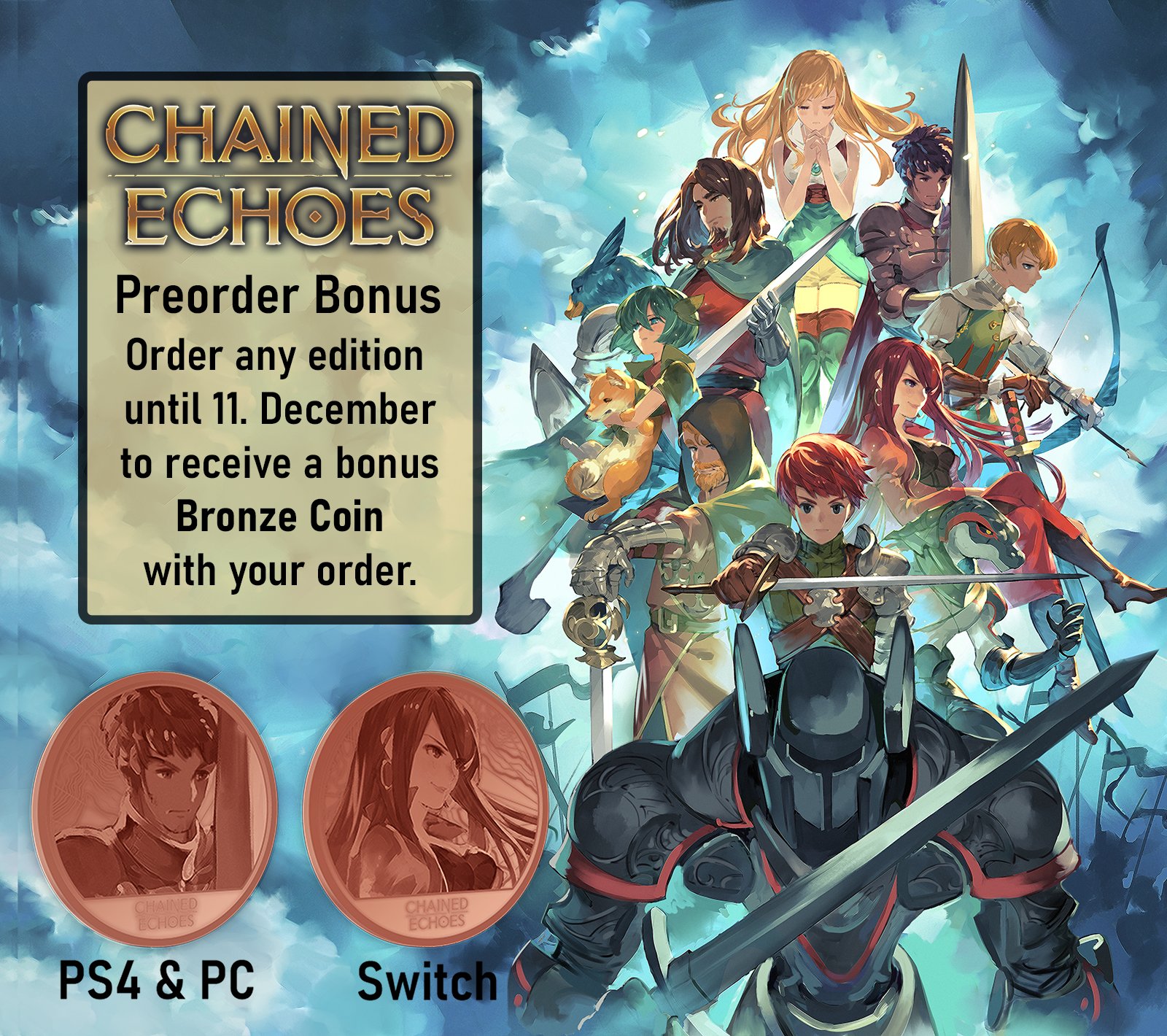 Chained Echoes PlayStation 4 Collector's Edition – First Press Games