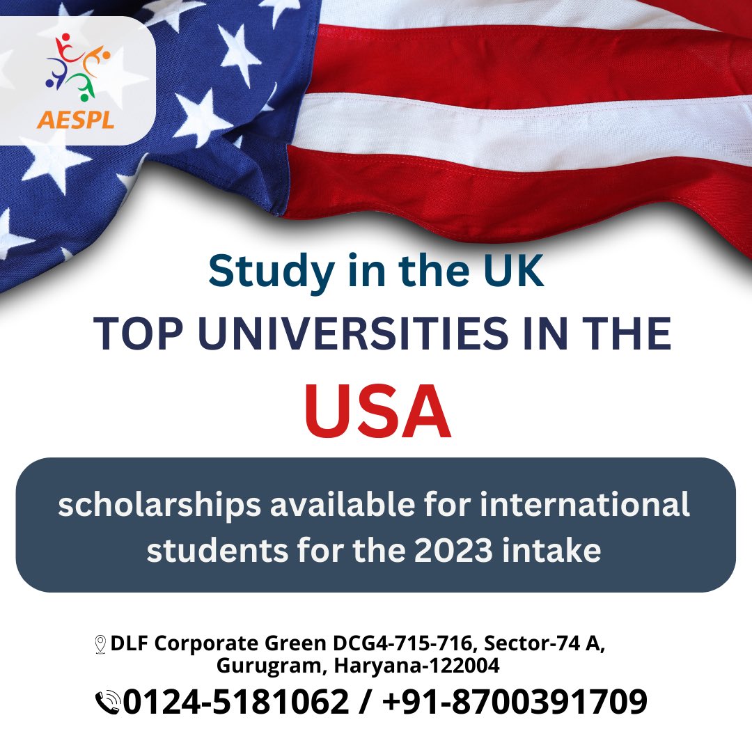 theaespl's tweet photo. Studying in the USA is not hard as you think!!
Visit: www.aesplinc .com
Call us at +91-124-420039/ +91-8700391709 / +91-9870105744
Email: info@aesplinc.com
#studyabroadservices #counselling #studyabroadconsultants #studyabroad #studyinuk #instafeed #highereducation #AESPLINC https://t.co/ev874iDaWG