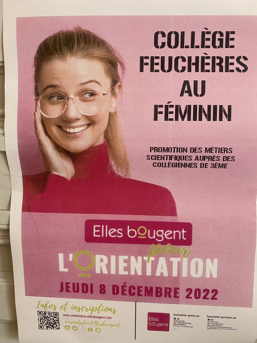 MassatCaroline's tweet photo. C’est parti @Ellesbougent au @CFeucheres de @nimes pour une présentation de nos métiers techniques @GRDF #GRDFSO aux collégiennes. @Act4gaz 
“Entreprenez l'impossible, l'impossible fera le reste.” ... https://t.co/qRa43av7Pg
