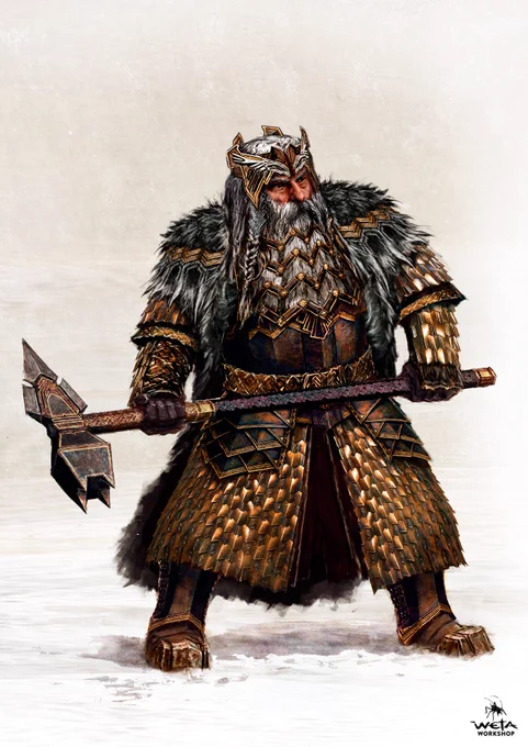 Hilo con los mejores diseños conceptuales de Nick Keller para la trilogía de El Hobbit de Peter Jackson.La raza de los  