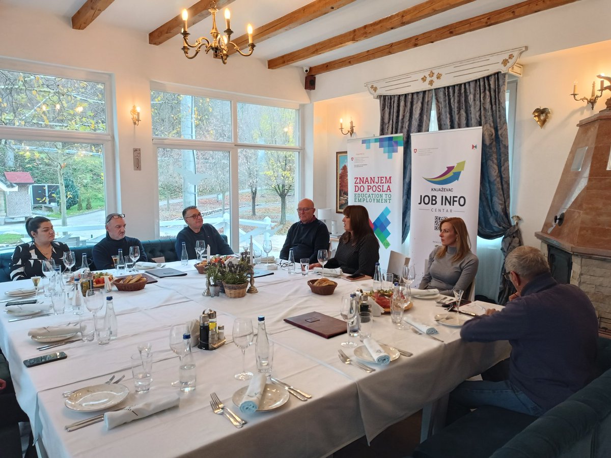 Prezentacija programa u Knjaževcu "Zaposleni po meri vašeg biznisa". <a href="/znanjemdoposla/">Znanjem do posla</a>