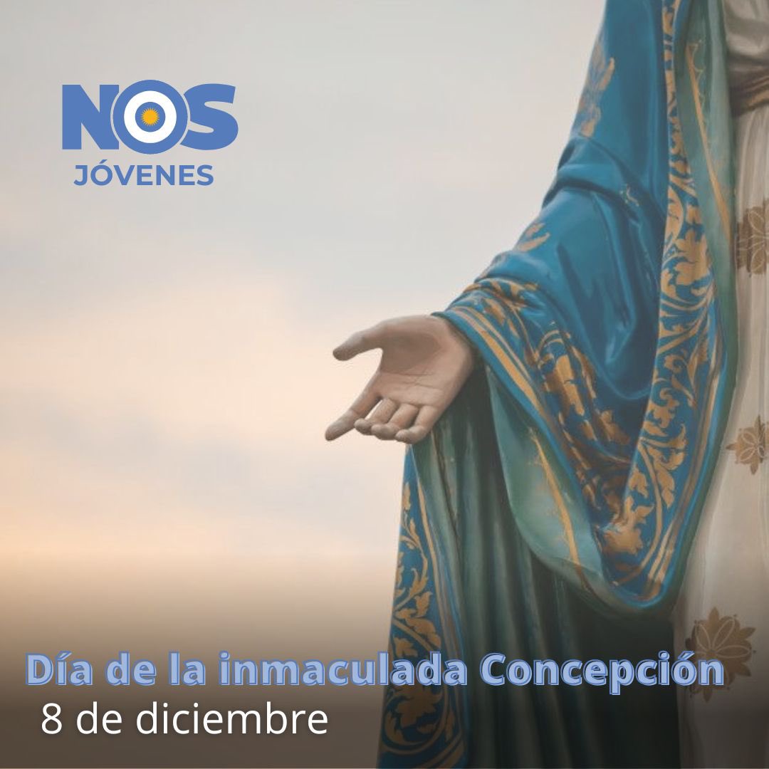 La fiesta de la Inmaculada Concepción de la Virgen María recuerda que la Madre de Jesús fue preservada del pecado original desde el momento mismo en que fue concebida.
Es un dogma de fe y, por eso, hoy la honramos.

#8dediciembre 
#DíadelaInmaculadaConcepción 
#GomezCenturion23