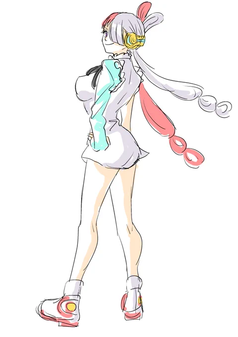 元気いっぱいのウ…ちゃん落書き 