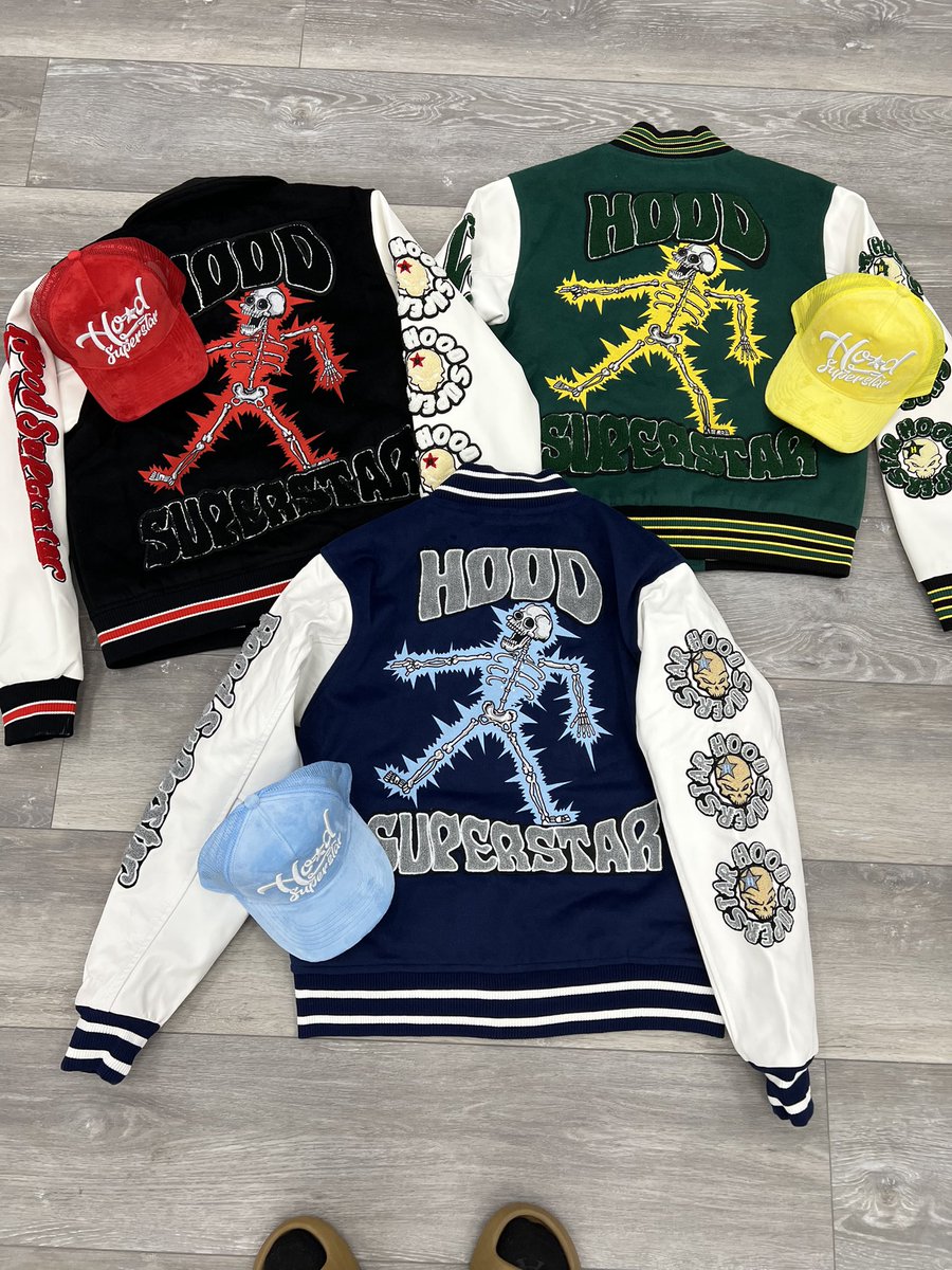 Varsity Jackets Now Available🔥 RT to win a FREE one 🌊