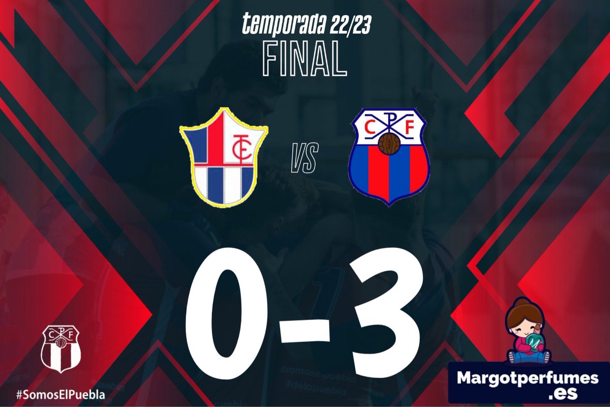PueblaCF's tweet photo. ⏰ ¡FINAAAAAAAL!

⚽️ Enorme triunfo del Puebla en Torreblanca. David Martos y Fernando Bizcocho marcaron en la segunda parte para sellar una victoria de prestigio. ¡Seguimos! 

⚪️⚪️ #TorreblancaCF 0-3 #PueblaCF 🔵🔴

#SomosElPuebla https://t.co/E28CIC0OqO