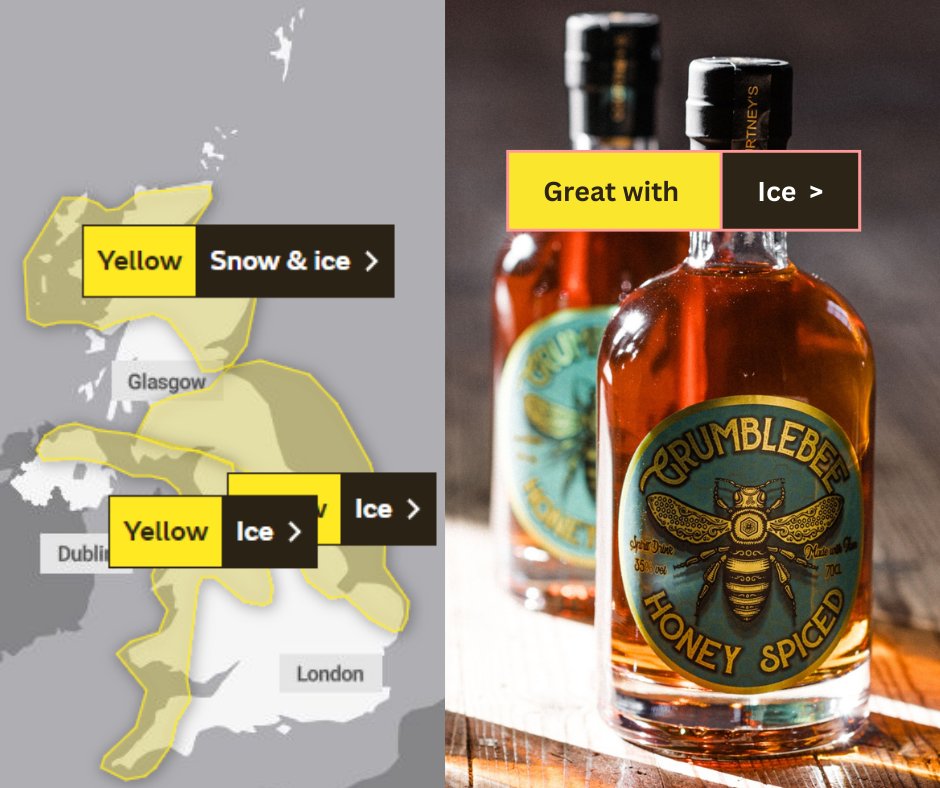 Latest #ukweather forecast looks 'mostly' chilly. #Staywarm

➡️courtneys.online/rum 😋

Use code HOHOHO and save 10% on orders &gt;£50 (until 18/12/22 - UK mainland).

#Weather #coldweather #Devon #snow #Rum #HoneySpicedRum #StaySafe #cold #winter #Xmas #xmasgifts #WeatherUpdate