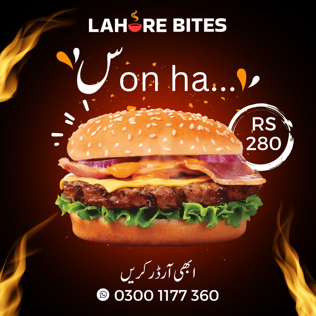 lahorebites's tweet photo. ๐๐ข๐ค๐ค๐ ๐๐ฎ๐ซ๐ ๐๐ซ ๐ค๐ ๐ฌ๐๐๐ง๐ ๐จ๐ง ๐ก๐ ๐๐จ๐ฌ๐ญ!
Weโre serving you tasty and mouth-watering #Tikka Burger.
Call Us: ๐๐๐๐ ๐๐๐๐ ๐๐๐
Free Delivery within 2KM
Visit Now: Lahore Bites
#lahorebites #burgers #tikkaburger #burgerdeal #sandwich #wraps https://t.co/3rilQMNnrI