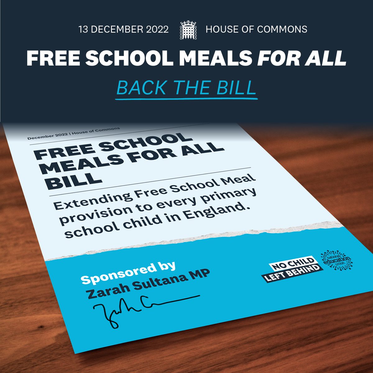 zarahsultana's tweet photo. Next week I am proposing the Free School Meal for All Bill in Parliament.
 
The Bill would extend free school meals to all primary school children, tackling the injustice of millions of kids going hungry.
 
Together, we can end child food poverty. #FreeSchoolMealsForAll https://t.co/Co5EySQpU9