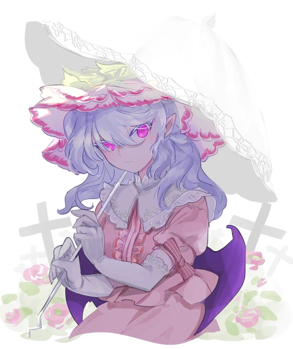 #今年も残りわずかなので今年一番伸びた絵を貼る  お嬢でした 