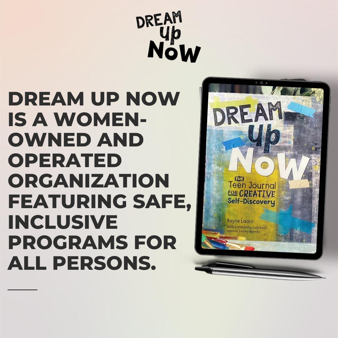 TheRJLacko's tweet photo. The Dream Up Now journal for teens was created to help young people manage their emotions, build healthy friendships, and set and achieve goals. 

#dreamupnowjournal #socialemotionallearning #SEL #artstherapy #artoftheday #loveyourself #lovelife #motivation #dreamupnow https://t.co/RUnO6SC75Q