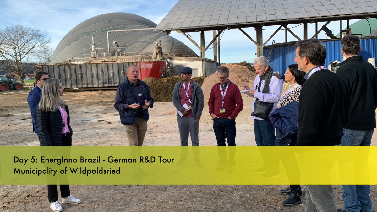 ResearchGermany's tweet photo. The #Energiedorf @Wildpoldsried was the last stop for the Brazilian experts on their #GermanRDTour of #EnergInno. The energy village showed enormous chances of realizing #SustainableEnergy through the participation of all stakeholders. Find out more π https://t.co/RVoYeIORT6 https://t.co/VrVC6nGEi9