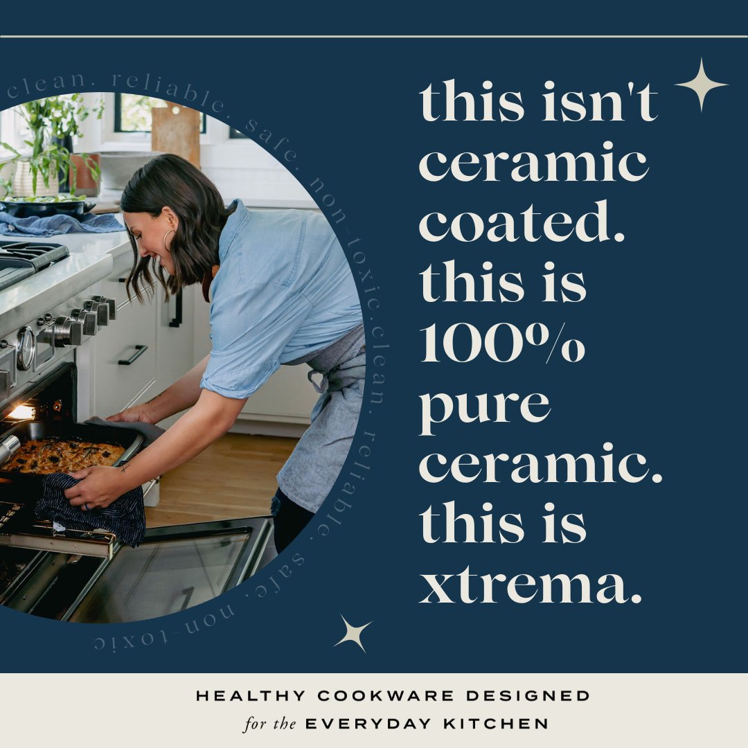 XtremaCookware's tweet image. They also require safe pots, pans, skillets, and baking sheets that don't leach toxicants into food. 

Find peace of mind with our safe, reliable products you can count on and share with those you love–from recipe to recipe, and generation to generation.