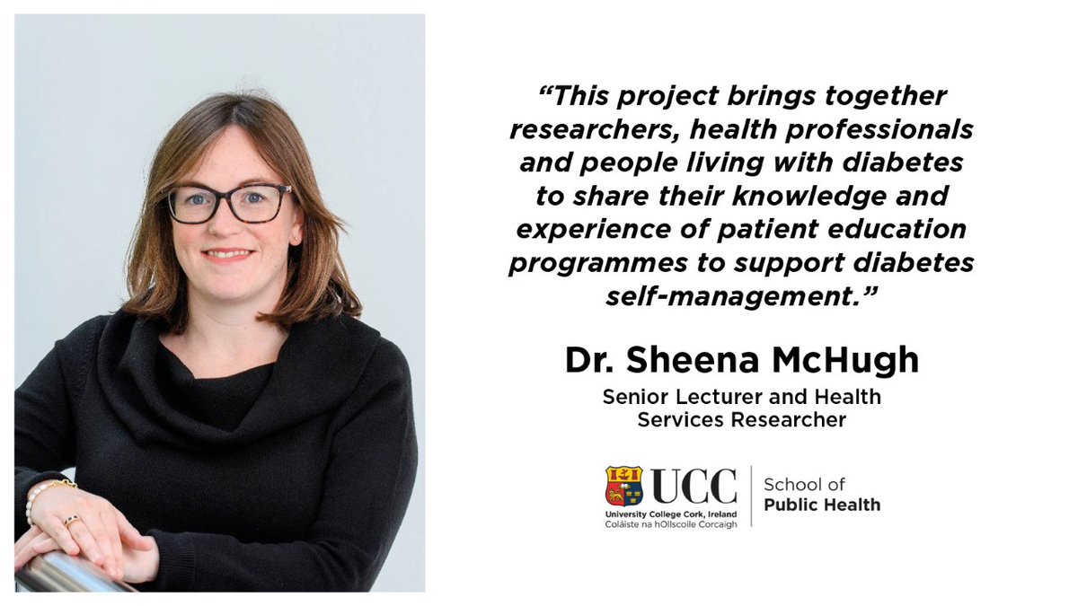 UCC Medicine & Health (@uccmedhealth) on Twitter photo Congratulations to Dr. Sheena McHugh <a href="/SheMcHugh/">Sheena McHugh</a> <a href="/UCCPublicHealth/">UCC School of Public Health</a> <a href="/UCC/">UCC Ireland</a> who received <a href="/hrbireland/">HealthResearchBoard</a> Knowledge Translation Award for her research project 'Translating the tailoring process to improve the implementation of #diabetes care'.
#UCC #CoMH #Health #Research #UCCResearch Congratulations to Dr. Sheena McHugh <a href="/SheMcHugh/">Sheena McHugh</a> <a href="/UCCPublicHealth/">UCC School of Public Health</a> <a href="/UCC/">UCC Ireland</a> who received <a href="/hrbireland/">HealthResearchBoard</a> Knowledge Translation Award for her research project 'Translating the tailoring process to improve the implementation of #diabetes care'.
#UCC #CoMH #Health #Research #UCCResearch