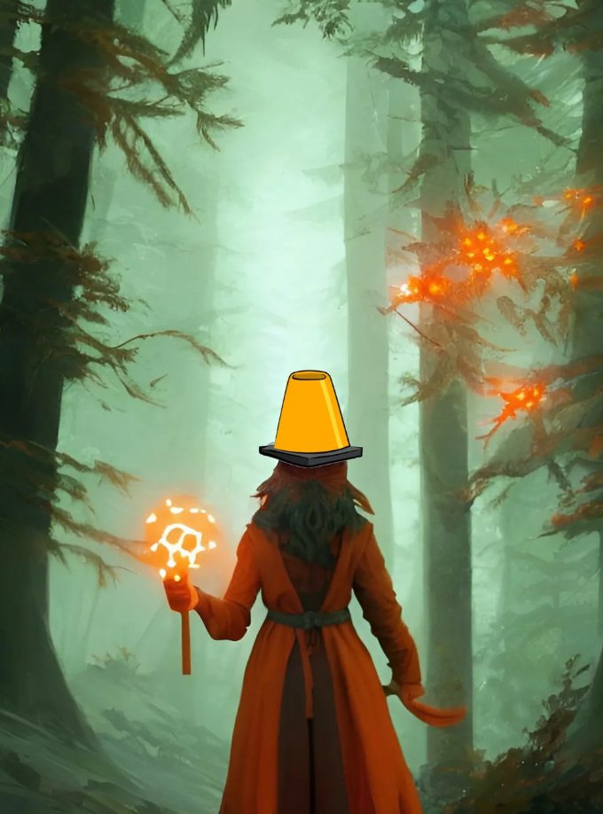 Cone Lore:  Wizards
<a href="/BitCone_CONE/">BitCone (CONE)</a>   #ConeArt
opensea.io/collection/con…