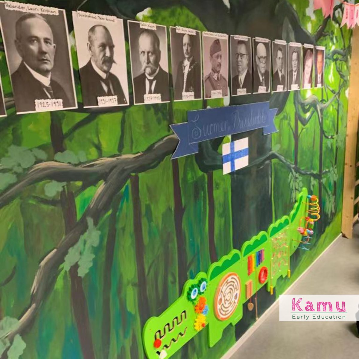 KamuEducation's tweet photo. Happy 105th birthday to Finland! Here are different crafts made by all three groups. #Kindergarten #FinlandIndependenceDay https://t.co/M01mWDtNpn