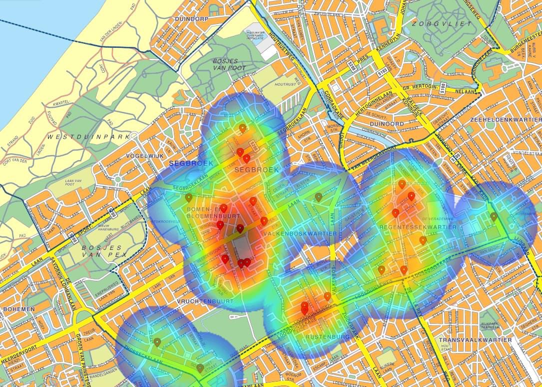De afgelopen 2 maanden zijn er 25 bromfietsen weggenomen in het werkgebied van Segbroek. Bel 112 en noteer signalement en vluchtroute van de dader(s). Hotspot is de Heesterbuurt en de Vruchtenbuurt.